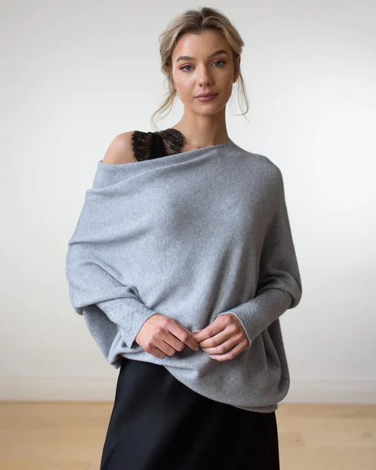 Walburga® | Eleganter asymmetrischer Pullover