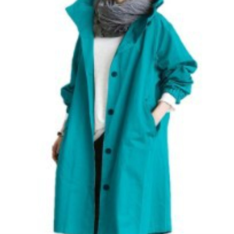 Alejandra® | Stylischer wind- und wasserdichter Damen-Trenchcoat