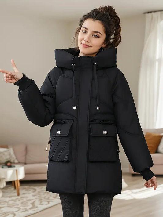 Aislinn® | Gepolsterte Thermo Kapuzenjacke