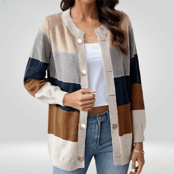 Oriana® | Bequemer weicher Kaschmir-Cardigan