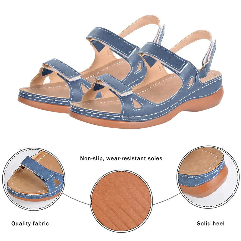 Julye® | Orthopädische Retro-Sandalen