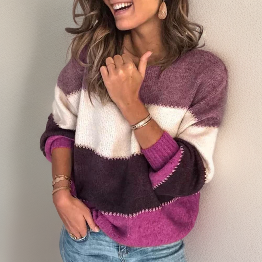 Priscila® | Gemütlicher Gestreifter Luxus Pullover