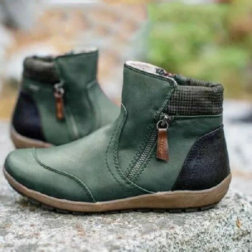 Gina - Wasserdichte Ankle-Support-Stiefel mit Reißverschluss für Frauen